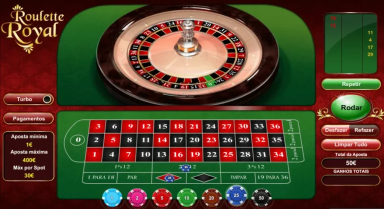 Roleta Online – Lista de Bónus Disponíveis e Melhores Casinos